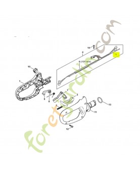 Cable commande des gaz Stihl réf. 4237-182-3203