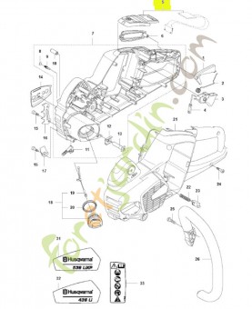 Carter Husqvarna réf. 581659601