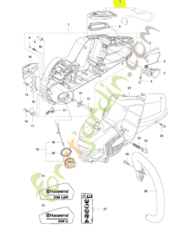 Carter Husqvarna réf. 581659601