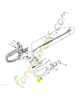 Vis cylindrique IS-P5x18 Stihl réf. 9074-477-4132