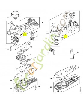 Douille à aiguilles 8x12x8 Stihl réf. 9513-003-0912