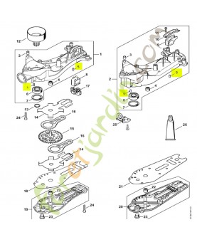 Goupille cylindrique 4m6x12 Stihl réf. 9381-003-2070
