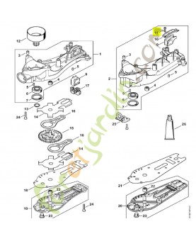 Vis cylindrique IS-D4x18 Stihl réf. 9075-478-3018