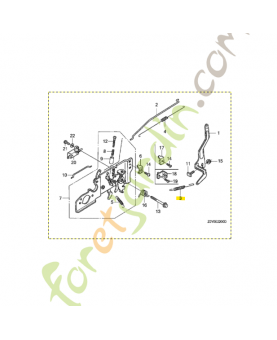 Ressort de regulateur Honda réf. 16561Z0L000