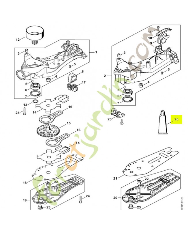 Graisse universelle Stihl réf. 0781-120-1109