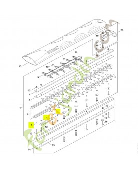 Douille 5,57 mm Stihl réf. 4237-711-2501
