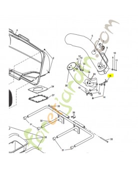 Attache Husqvarna ref. 597000601