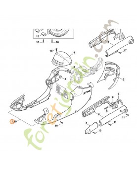 Carter moteur Stihl ref. 4812-600-0814