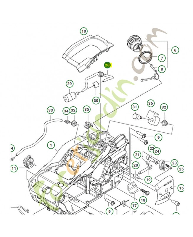Durite Husqvarna ref. 590154403