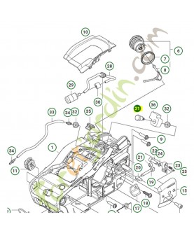 Reniflard Husqvarna ref. 597866301