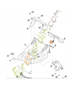 Ressort de tension Stihl ref. 6338-703-5101