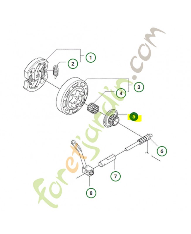 Pignon Husqvarna ref. 544212402