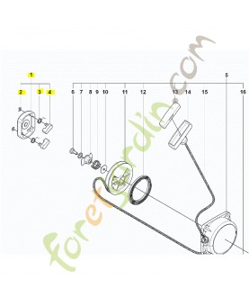 Poulie Husqvarna ref. 521629501