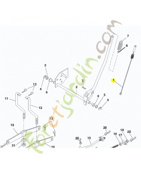 Cable Husqvarna ref. 585147702