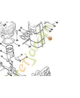 Silencieux Stihl ref....