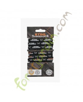 Lot de 2 paires de lacets TIMBERSPORTS® Stihl réf. 0421-600-0211