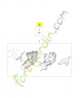 Déclencheur Husqvarna réf. 537621501