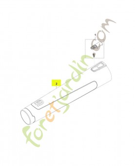 Tube Husqvarna réf. 536874201