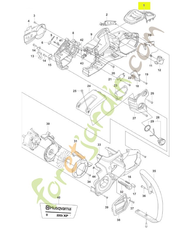 Carter Husqvarna réf. 546149201