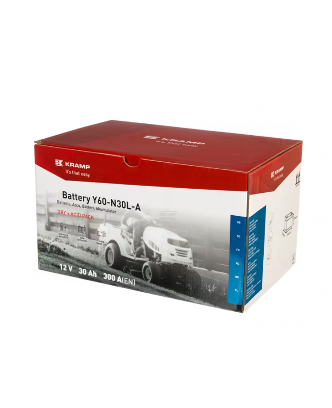 Batterie Y60-N30L-A Kramp réf. Y60N30LAKR