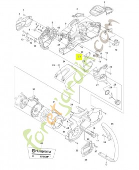 Couvercle Husqvarna réf. 547064101