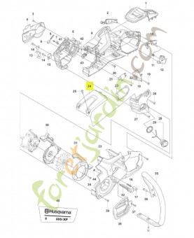 Couvercle Husqvarna réf.546150101