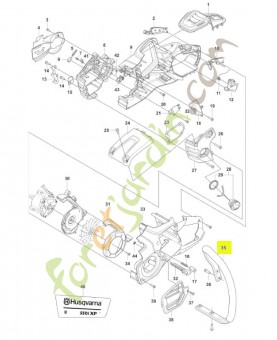 Poignée avant Husqvarna réf. 546059701