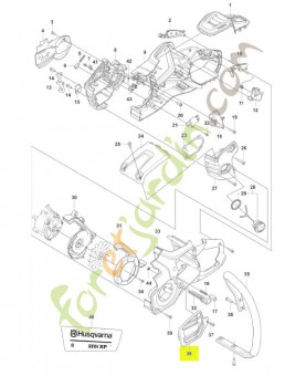 Couvercle Husqvarna réf. 546149301