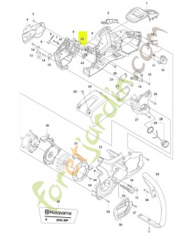 Ressort de torsion Husqvarna réf. 548466001