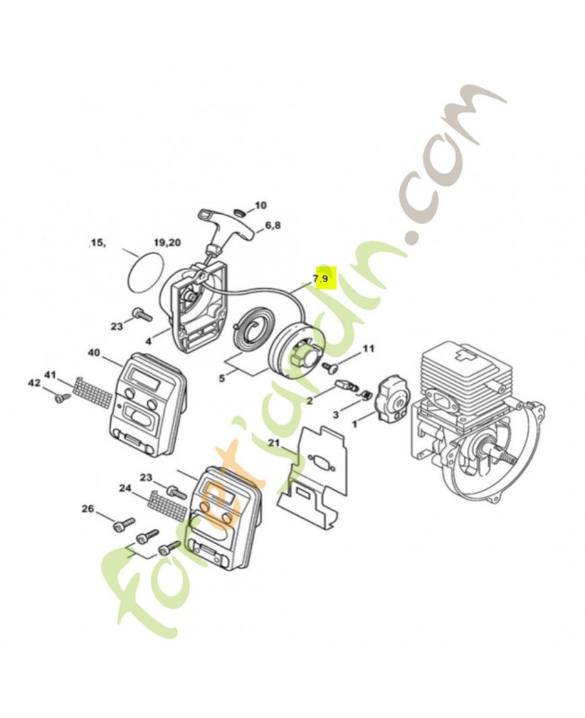 Corde Stihl réf. 0000-195-8200
