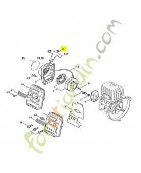 Capuchon Stihl réf. 0000-195-7000