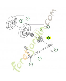 Pignon de pompe Husqvarna ref. 503931801