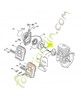 Vis 5,5x12 Stihl réf. 9104-003-0960