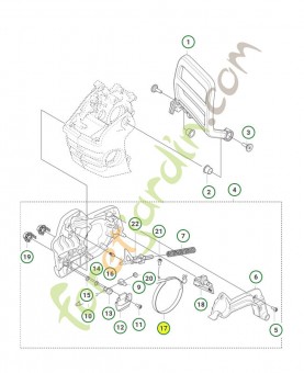 Bande de frein Husqvarna réf. 505199502