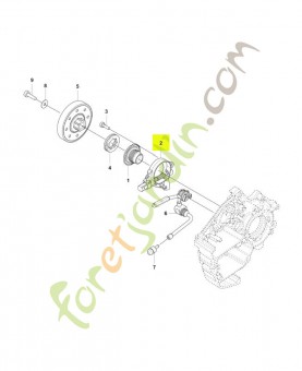 Pompe à huile complète Husqvarna réf. 505199911