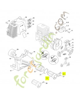 Douille Stihl réf. 4137-790-7202