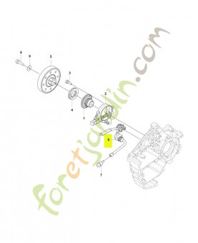 Tuyau d'huile Husqvarna réf. 546171801