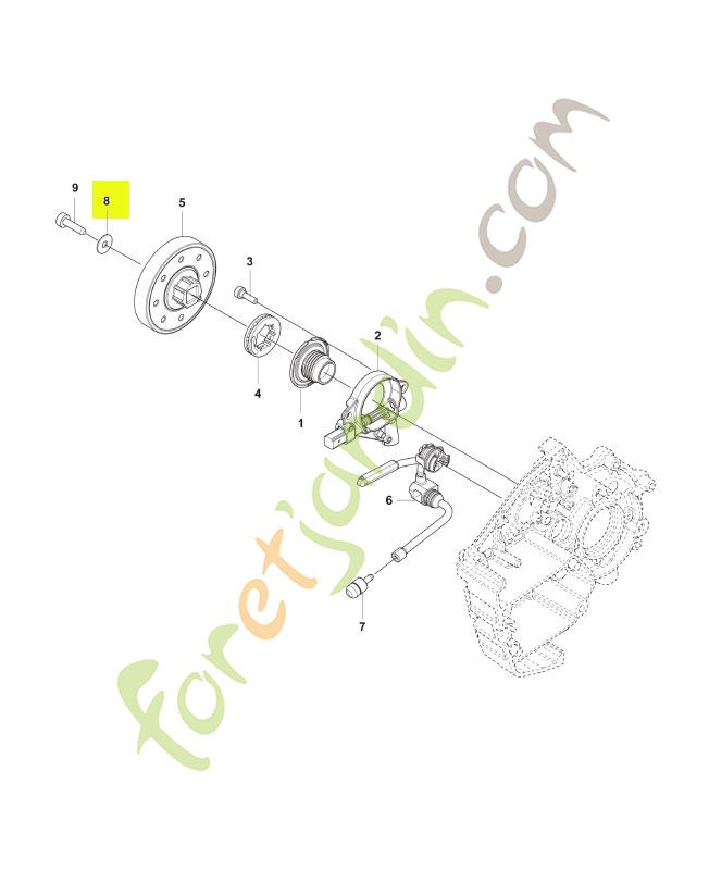 Rondelle Husqvarna réf. 576294001