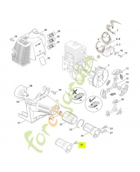 Vis is dg 5 x 12 Stihl réf. 9075-478-4095