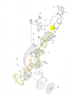Ensemble de câblage Husqvarna réf. 547119002