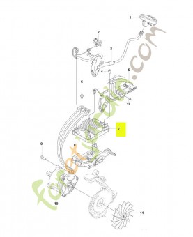 Unité de commande Husqvarna réf. 548091801