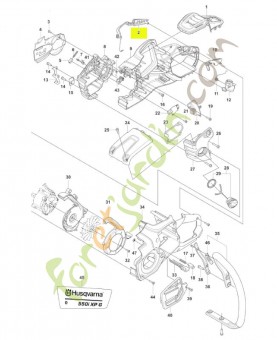 Insert de poignée 550ixpg  Husqvarna réf. 546150001