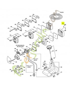 Vis cylindrique Stihl réf. 9022-319-0981