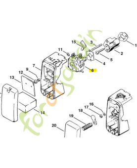 Carburateur WT189A Stihl ref. 4211-120-0602