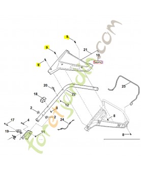 Vis parker p8x30 Stihl ref. 9104-020-6030