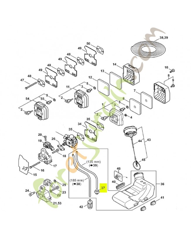 Douille Stihl réf. 0000-989-0516