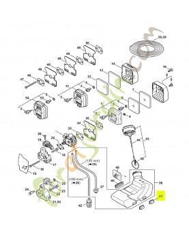Pièce intercalaire Stihl réf. 4137-352-8105