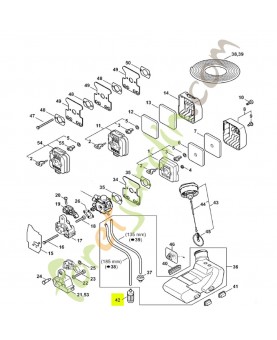 Crépine aspirante Stihl réf. 0000-350-3502