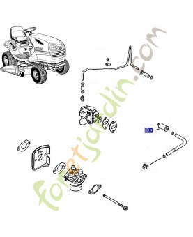 Filtre à essence kubota pour autoportée T 1670 référence E719443120