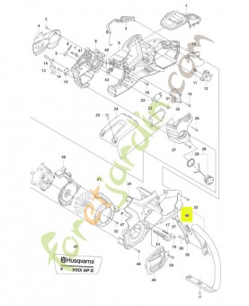 Collier de serrage Husqvarna réf. 547276201